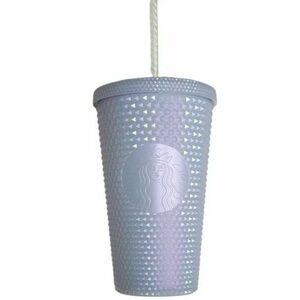 Starbucks Iridescent Lavender Studded Tumbler with Straw